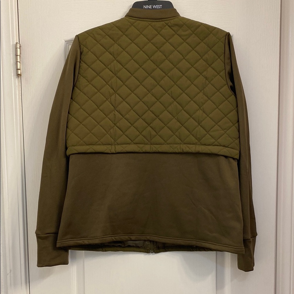 Mondetta Green Lightweight Quilted Shirt Jacket - Picture 4 of 4